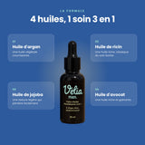 VELIA — Huile à Barbe Revitalisante 3 en 1
