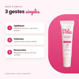VELIA — Baume à Lèvres Glow Rose Fraise